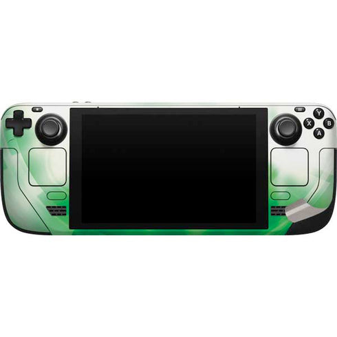 Justice League Team Power Up Green Steam Deck Handheld Gaming Computer Skin